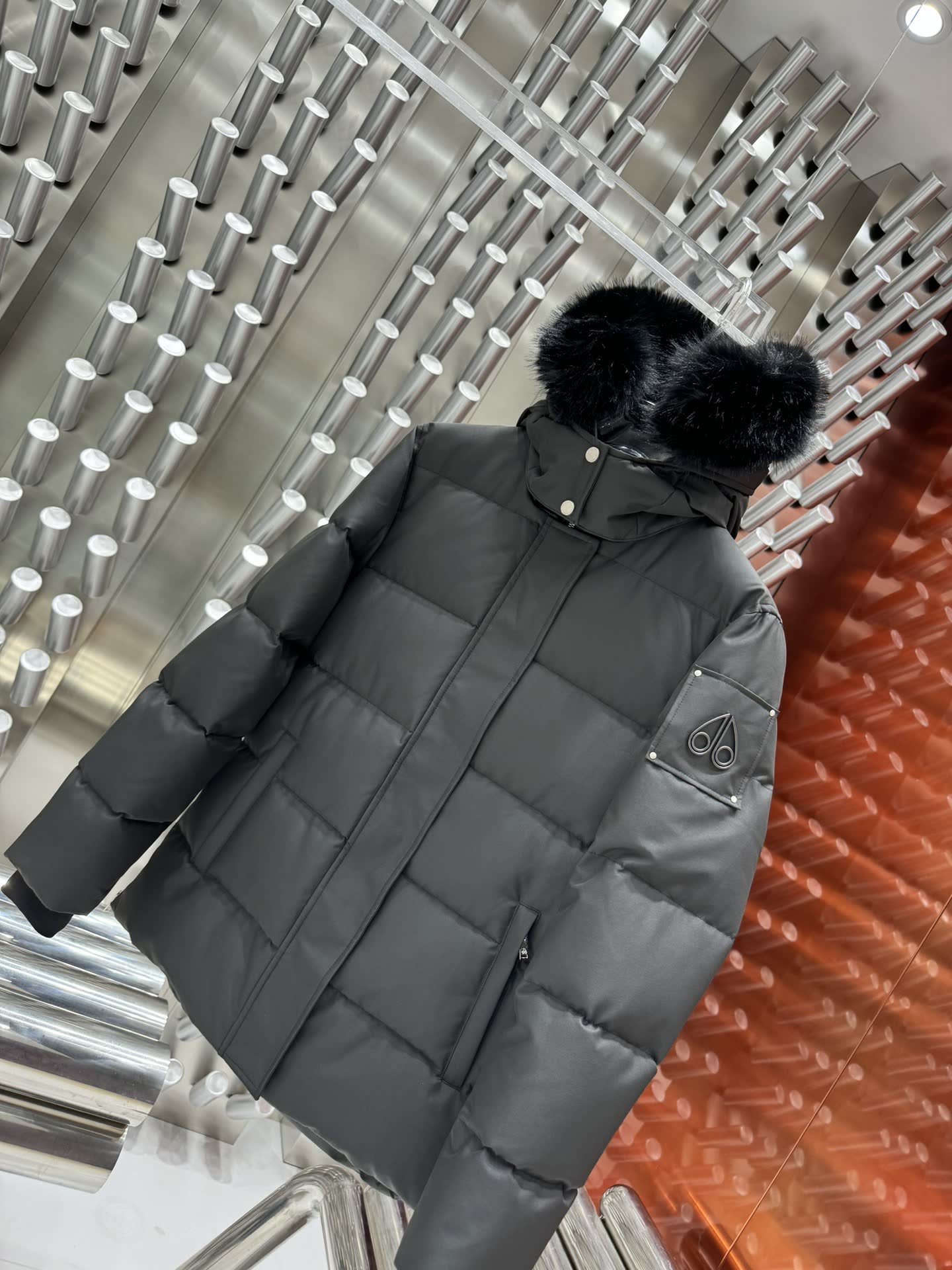 Moose Knuckles Quilted Down Parka Moose Knuckles Quilted Down Parka